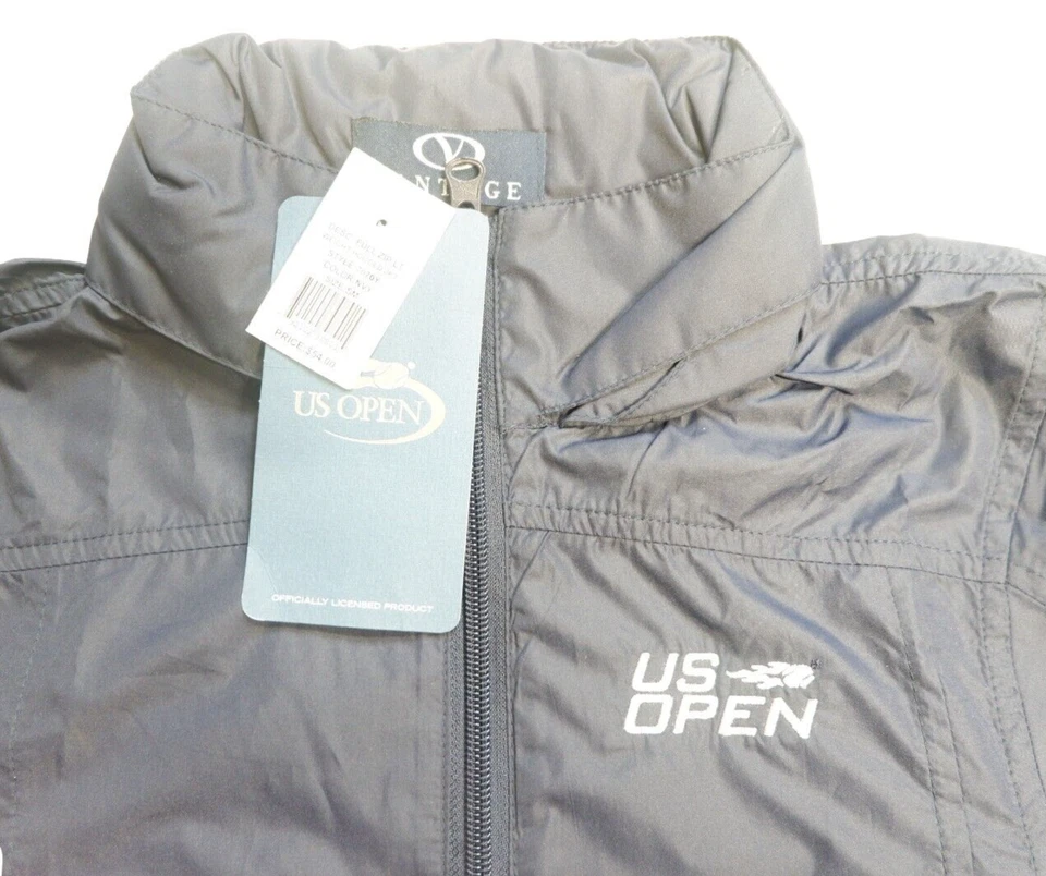 US OPEN VANTAGE YOUTH CREMALLERA COMPLETA LT. CHAQUETA CON CAPUCHA PESO, AZUL, SM 4/6 Foto 2 de 4