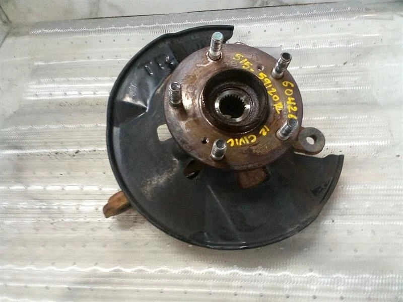 2012 Honda Civic Right Front Spindle Knuckle 1.8L, AT OEM - Image 3 of 4