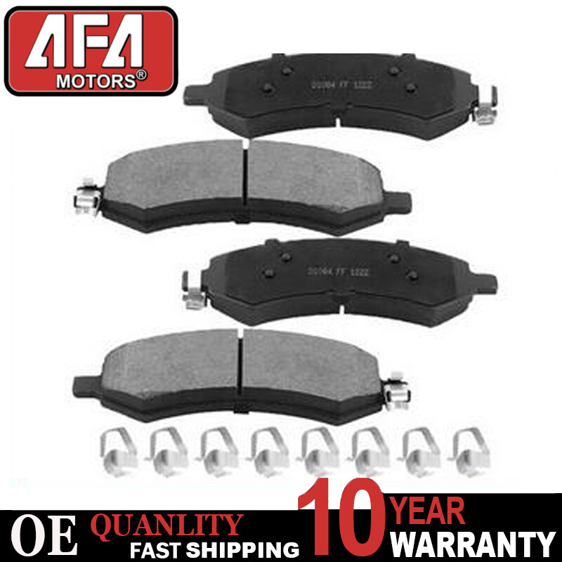 4pack Front Ceramic Brake Pads for 2006 2016 2017 2018 Dodge Ram 1500