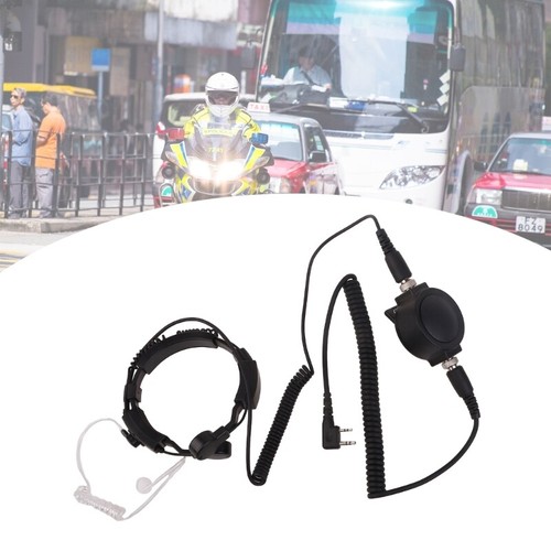 WalkieTalkie Casque Casque Doigt PTT Écouteur pour BFF8HP BFF9 UV-82 UV-82H - Photo 4/8