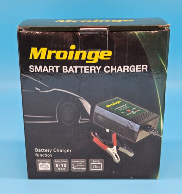 Mroinge MBC010 Automotive Trickle Maintainer 12V 1A Smart Automatic Charger