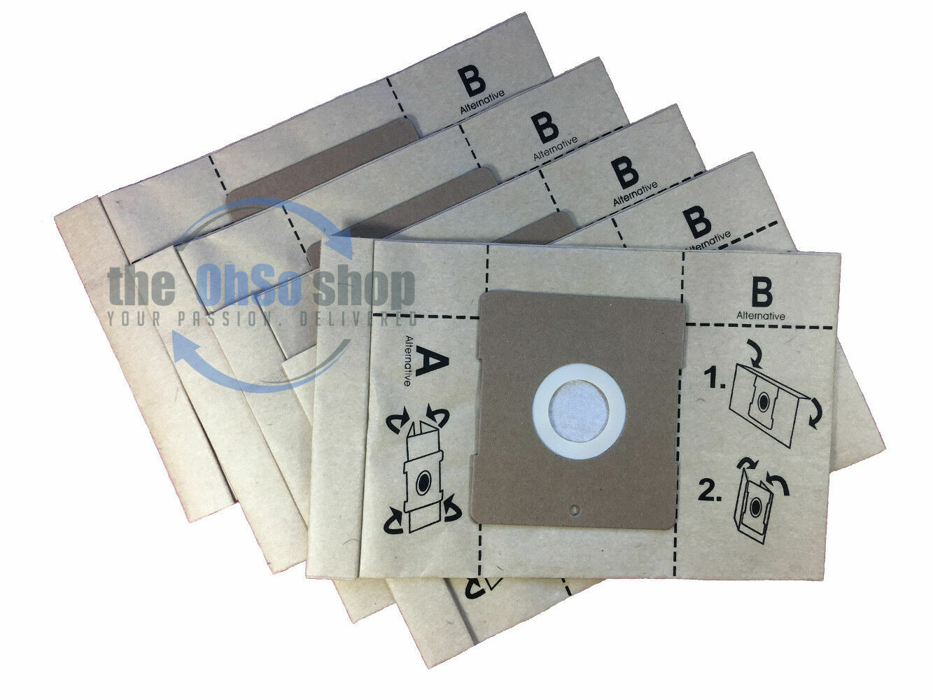 10 x DAEWOO Vacuum Cleaner Bags VCB005 Type Fortis RC406, RC407