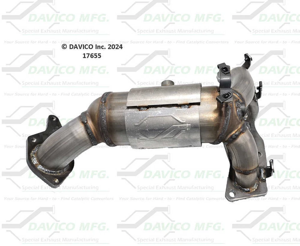 Convertidor catalítico DAVICO MFG EPA 17655 Foto 2 de 4