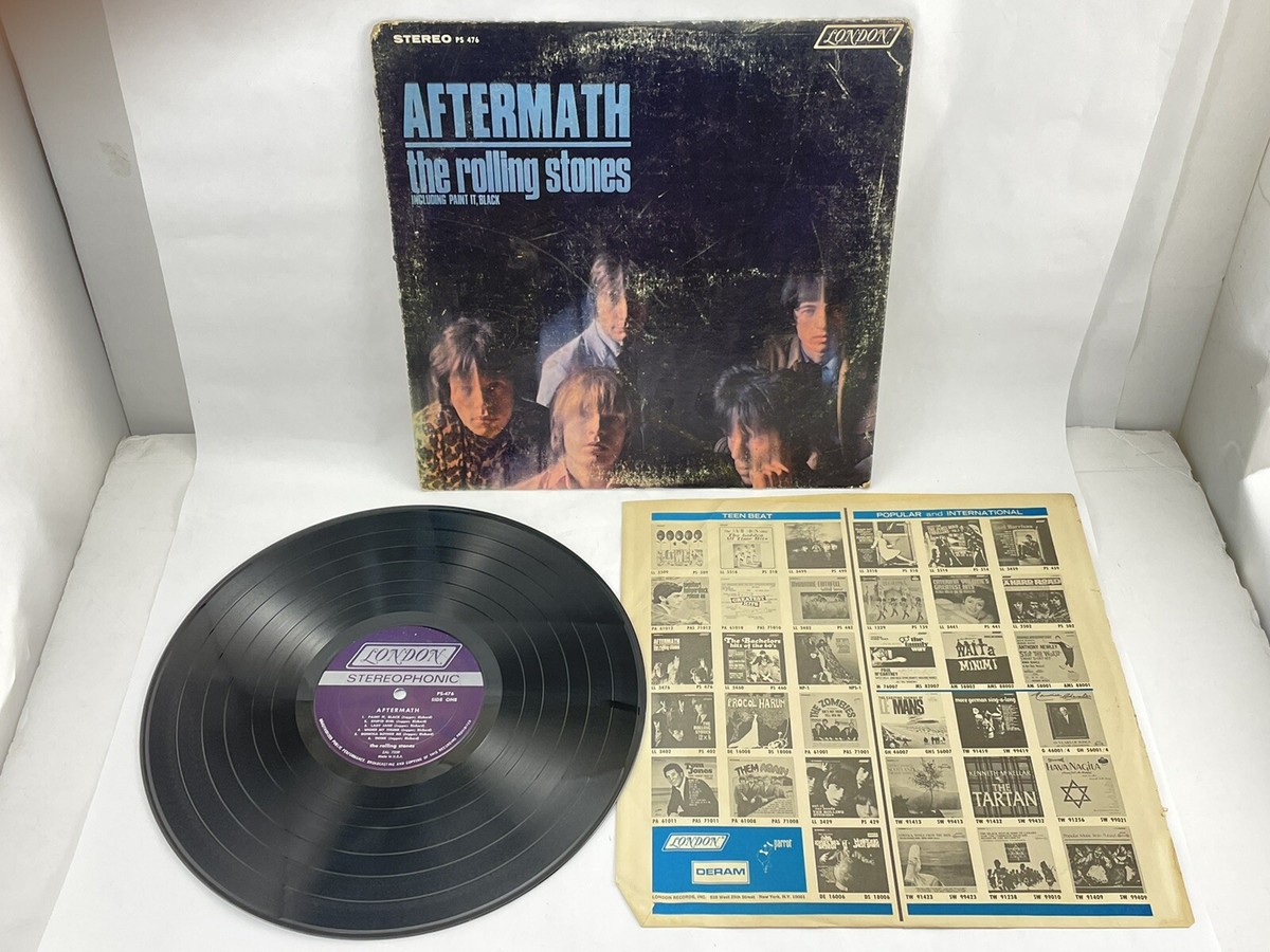 The Rolling Stones LP レコード 5枚 ビッグ・ヒッツ(ハイ・タイド・アンド・グリーン・グラス
