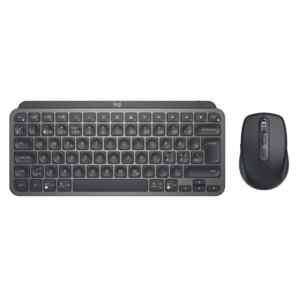 Logitech Mx Keys Mini Combo For Business Tastiera Mouse Incluso Ufficio Rf Senza