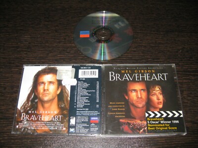 Braveheart CD Original Soundtrack Der Film (Musik Komponiert Von James Horner)