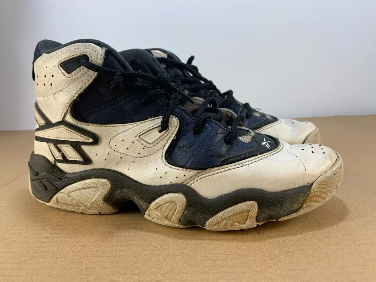 Vintage Reebok Grunge 80s 90s Hexalite Basketball Tennis Athletic Shoes 8.5  Mens