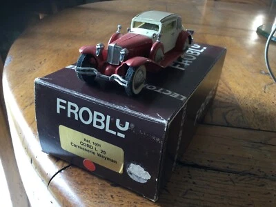 FROBLY Réf. 1001 CORD L29 COUPE 1930 Carrosserie WEYMAN - 1/43 - - Photo 1/3