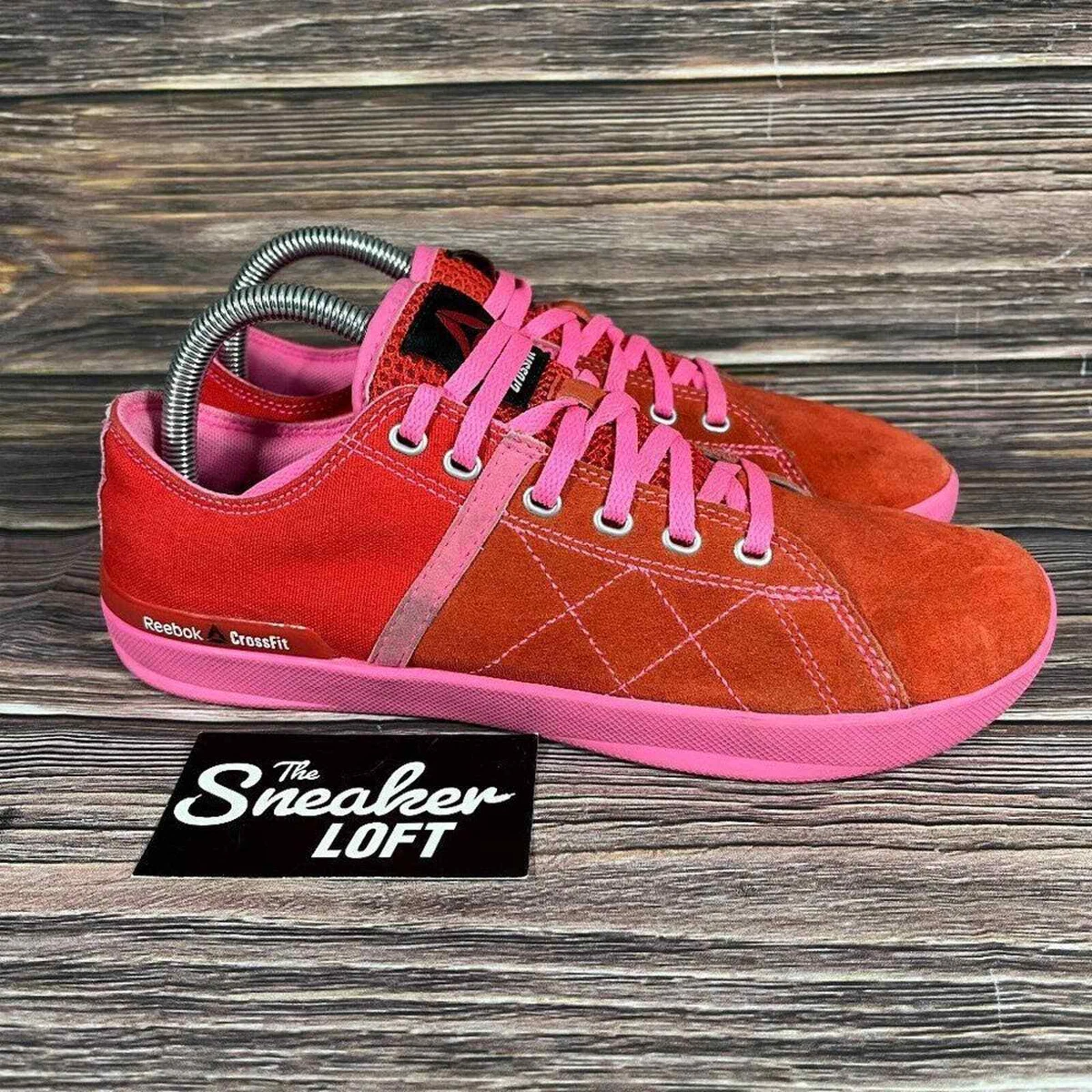 Reebok Crossfit Lite Low TR Pink Athletic Shoes Women&#039;s Size 9 |