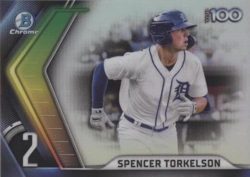 2022 6872D Bowman Scouts' Top 100 REFRACTOR Spencer Torkelson
