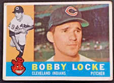 Bobby Locke 1960 Topps #44 Cleveland Indians GD