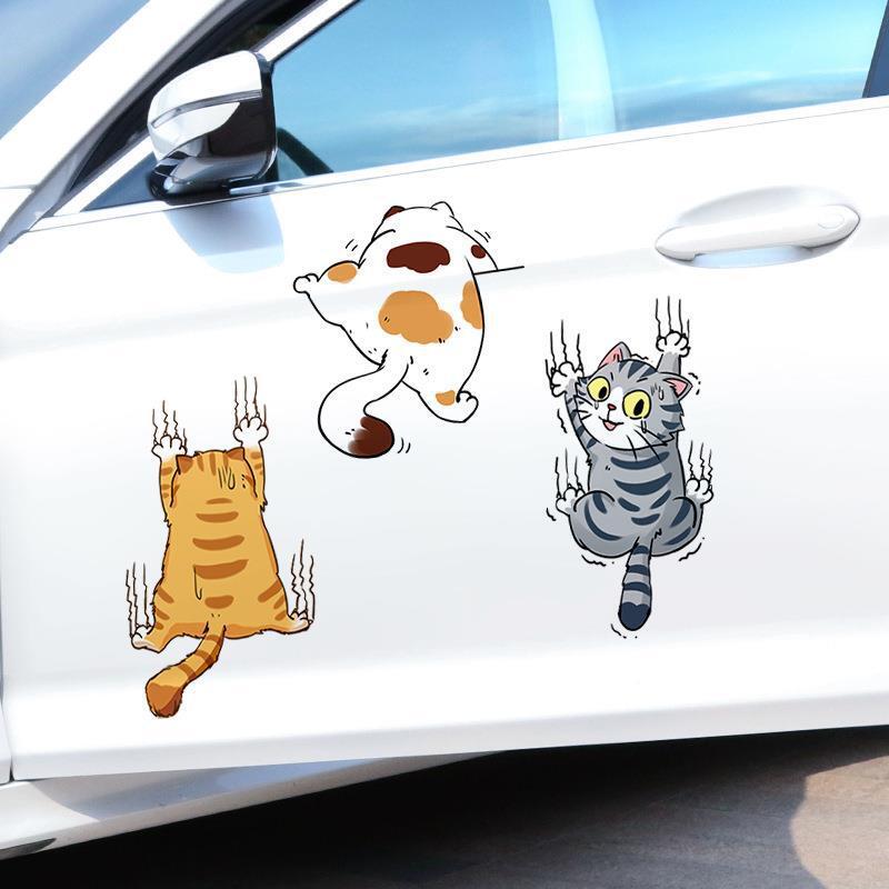 Gluren Bunny Stickers voor Auto's, 3D Realistische Konijn Gluren Bunny Stickers voor Auto's, 3D Realistische Konijn