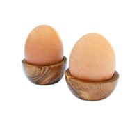 Eierbecher Olivenholz Ø 4 Cm - Funktional & Reduziert