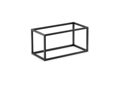NABER 8051037 Cubo Komplettsets, Regalsystem, 600 x 300 mm, schwarz matt