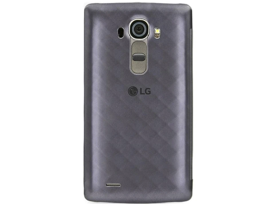 Estuche tipo folio de carga inalámbrica Quick Circle compatible con Powermat - astilla LG G4 Foto 3 de 4