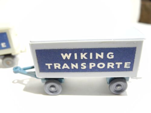 WIKING 3 VINTAGE 1:87 TRAILERS WIKING TRANSPORTE CATALOG # 547/2 1954-1960 - Picture 21 of 21