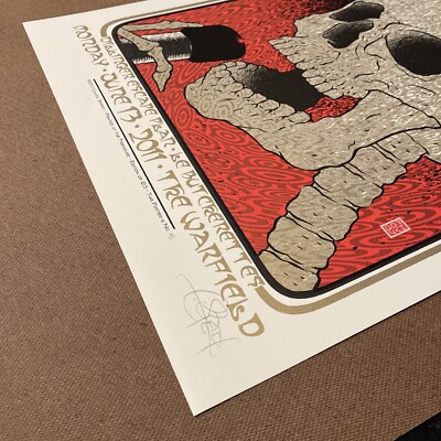 Deftones Poster Signed Numbered /125 Chuck Sperry Rare Gig Poster