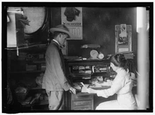 8" x 10" Photo Boy Scouts. Postal Savings; Scouts Depositing 1913