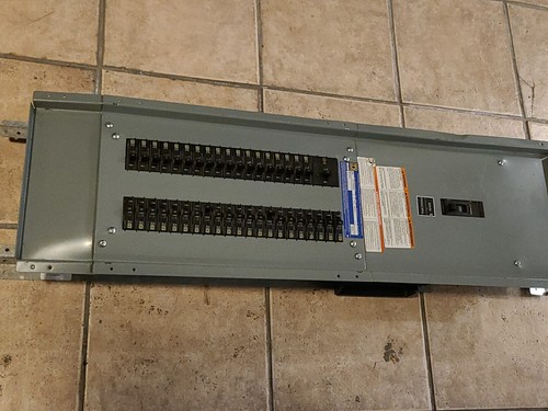 Square D NQ Panel Board Gut Board 208Y/120V 42 Circuit 100 Amp Main Breaker - Bild 2 von 12