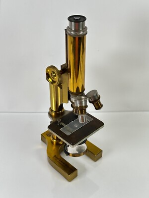 Antique 19th Century Brass Bausch & Lomb Microscope  B & L Optical Company 29666