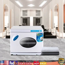 23L 2 in 1 Hot Towel Warmer UV Sterilizer Cabinet Salon Beauty Facial Skin Care