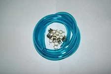 YAMAHA Kawasaki WaveRunner JETSKI JET SKI Fuel Line 1/4 10 FT Clear Blue 