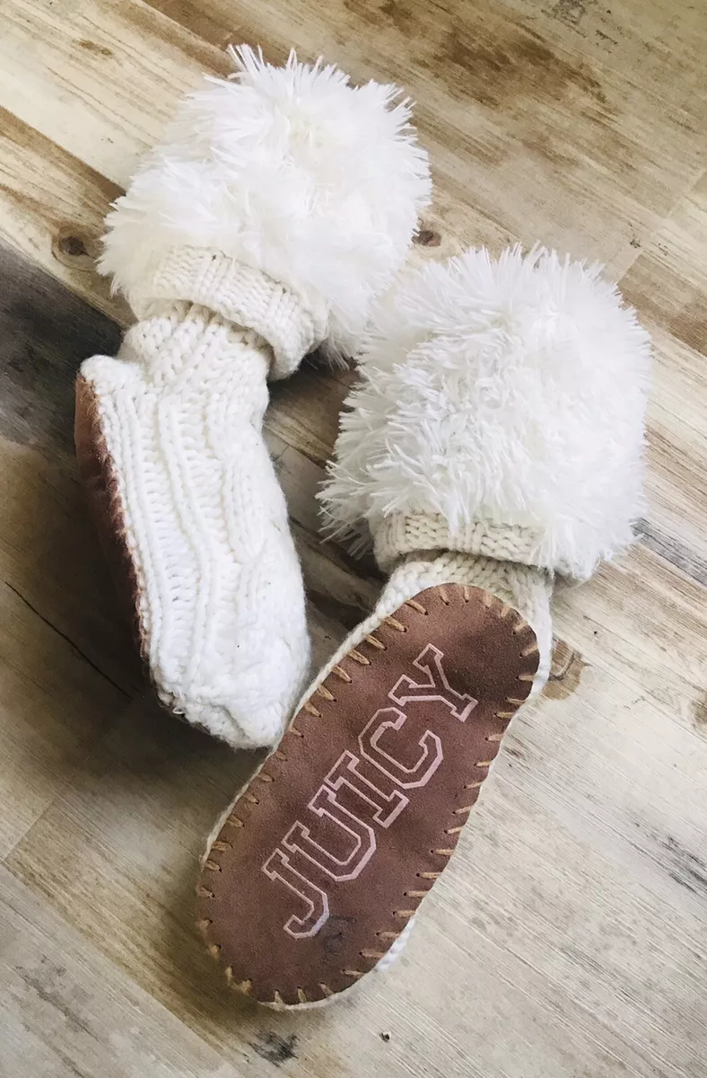 Womens slipper socks leather deals sole