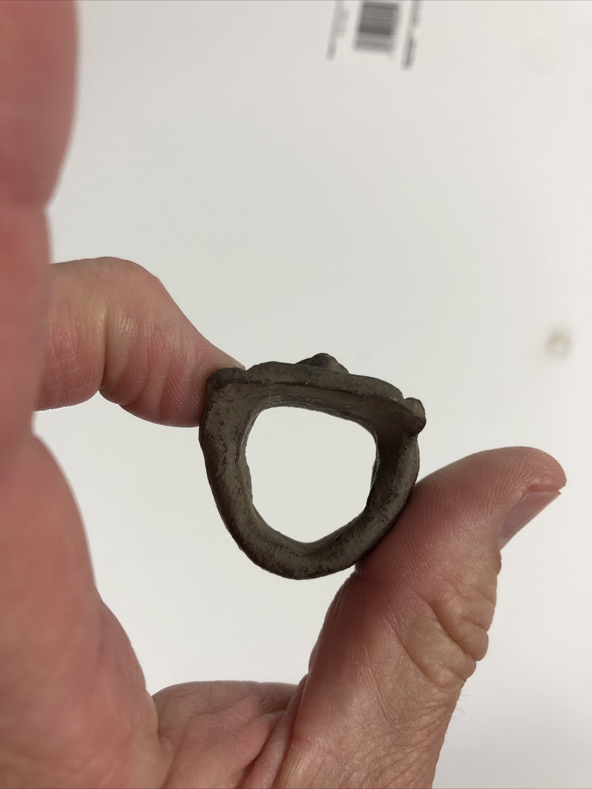 Rare old Aztec Handcrafted Ring Artifact one of a… - image 6