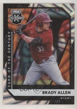 2021 Panini Elite Extra Edition Turn of the Century 42/121 Brady Allen #149 0a3