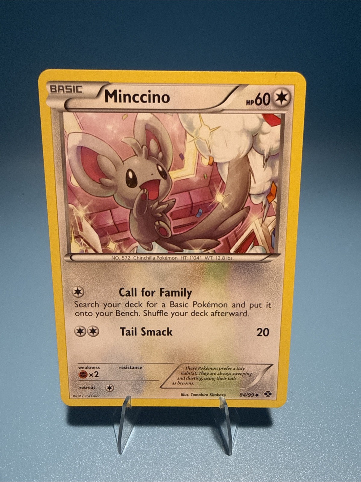 Pokemon Next Destinies Uncommon Card - Minccino 84/99