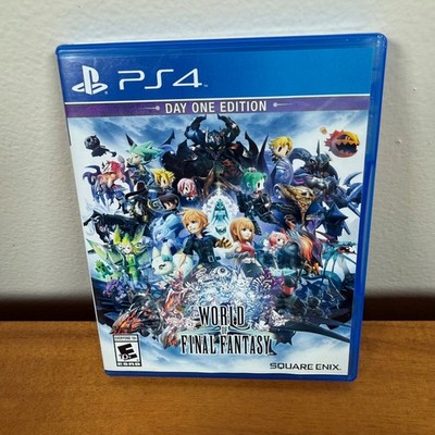 World of Final Fantasy Day One Edition PS4 Sony PlayStation 4 Square Enix DLC