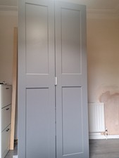 IKEA Modern Grey Wardrobe