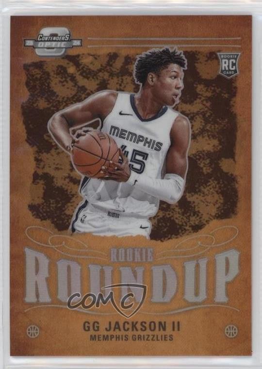 2023-24 Panini Contenders Optic Rookie Roundup GG Jackson II #3 RC 19cg