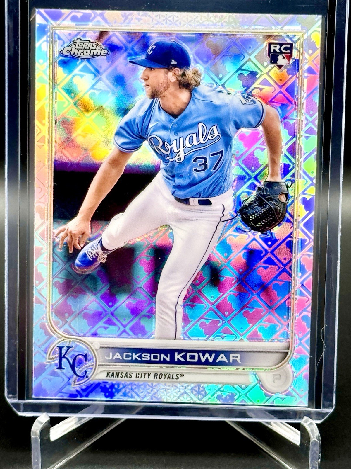 2022 Topps Chrome Logofractor Edition - Jackson Kowar #105 (RC)
