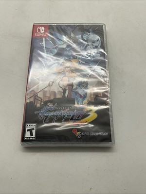 Azure Striker Gunvolt 3 (Nintendo Switch 2022) Limited Run LRG Sealed