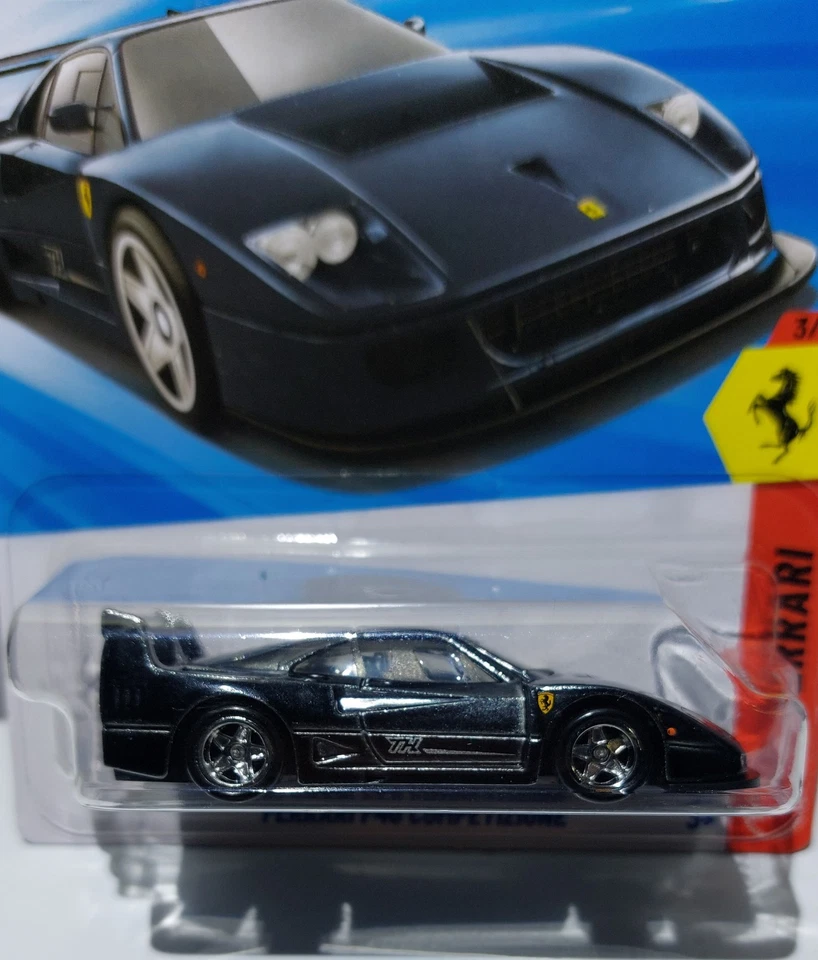 Nueva tarjeta Hot Wheels 2026 Ferrari F40 Competizione Super Treasure Hunt Intl bonita Foto 4 de 4