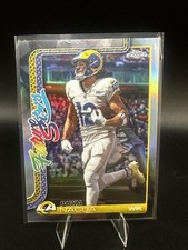Topps Chrome Future Stars Puka Nacua FS-23 Refractor Los Angeles Rams Football