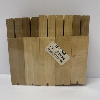 Kraft Tool Co. 4  Wood Line Blocks BL350 5 Pairs 