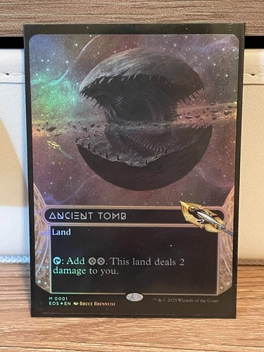 Ancient Tomb (0001) (Borderless) Edge of Eternities: Stellar Sights Foil
