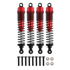Front Rear RC Shock Absorber 4-Pack Shock Absorber Damper 108004 108mm Adjust...