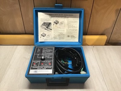 Complete Kent-Moore transistor ignition analyzer / tester J-26350 w case & book