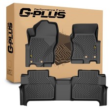 Floor Mats Nissan Frontier 2022-2025 Crew Cab Front&2nd Row Under Seat TPE Liner