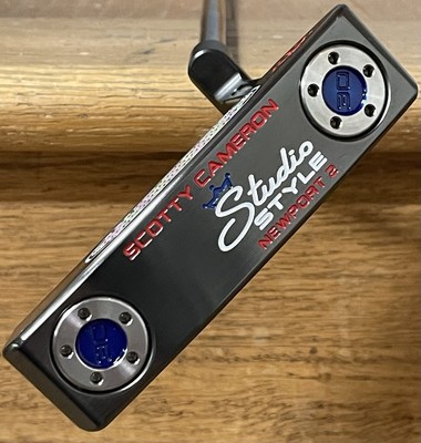 Scotty Cameron Studio Style Newport 2 Putter - New - Xtreme Dark