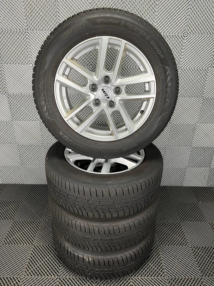 VW Audi Skoda Octavia Winterräder 205/60 R16 Winterreifen 7mm Dot 3121 ❄️ - Bild 2 von 4