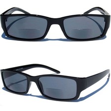 BIFOCAL READING SUNGLASSES Black Tinted Readers Glasses 1.50 2.00 2.50 3.00