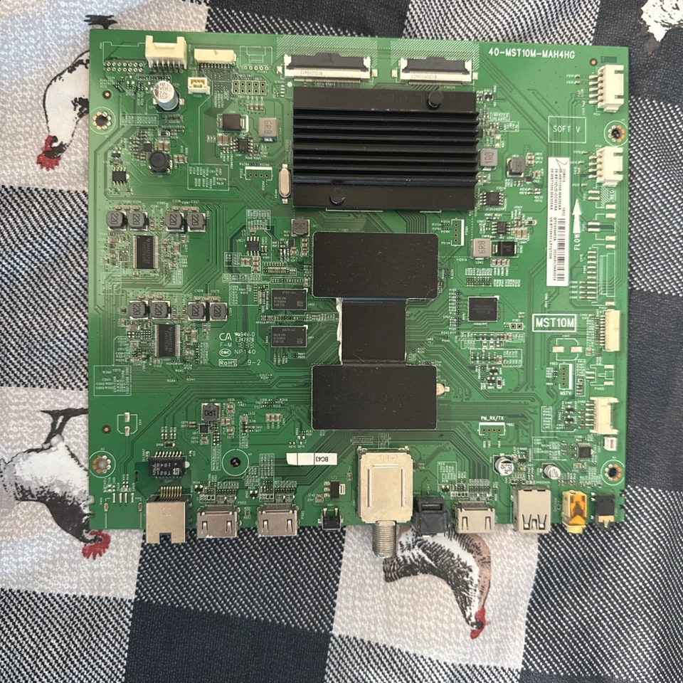 TCL 主板型号 75R615 40-MST10M-MAH4HG。 08-MST1006-MA200AA 保修 & 延长技术支持 — 第 2/3 张图片