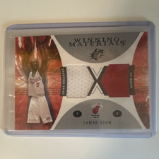 Upper Deck 2003-04 SPx Lamar Odom Miami Heat Winning Materials #WM27