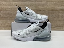 Nike Air Max 270 White Black Mesh Men s Runni...
