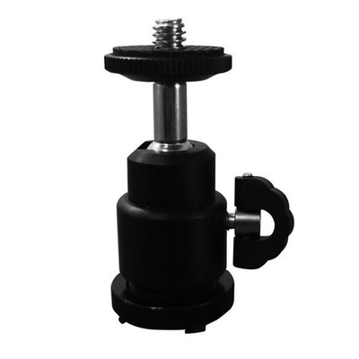 1/4'' Mini Smart Ball Head Bracket/Holder/Mount Camera Tripod hot shoe Hot $g