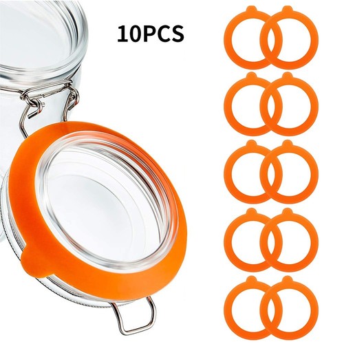Silikon Dichtungen in verschiedenen Farben als Ersatz für 10 Gläserdeckel - Bild 5 von 29